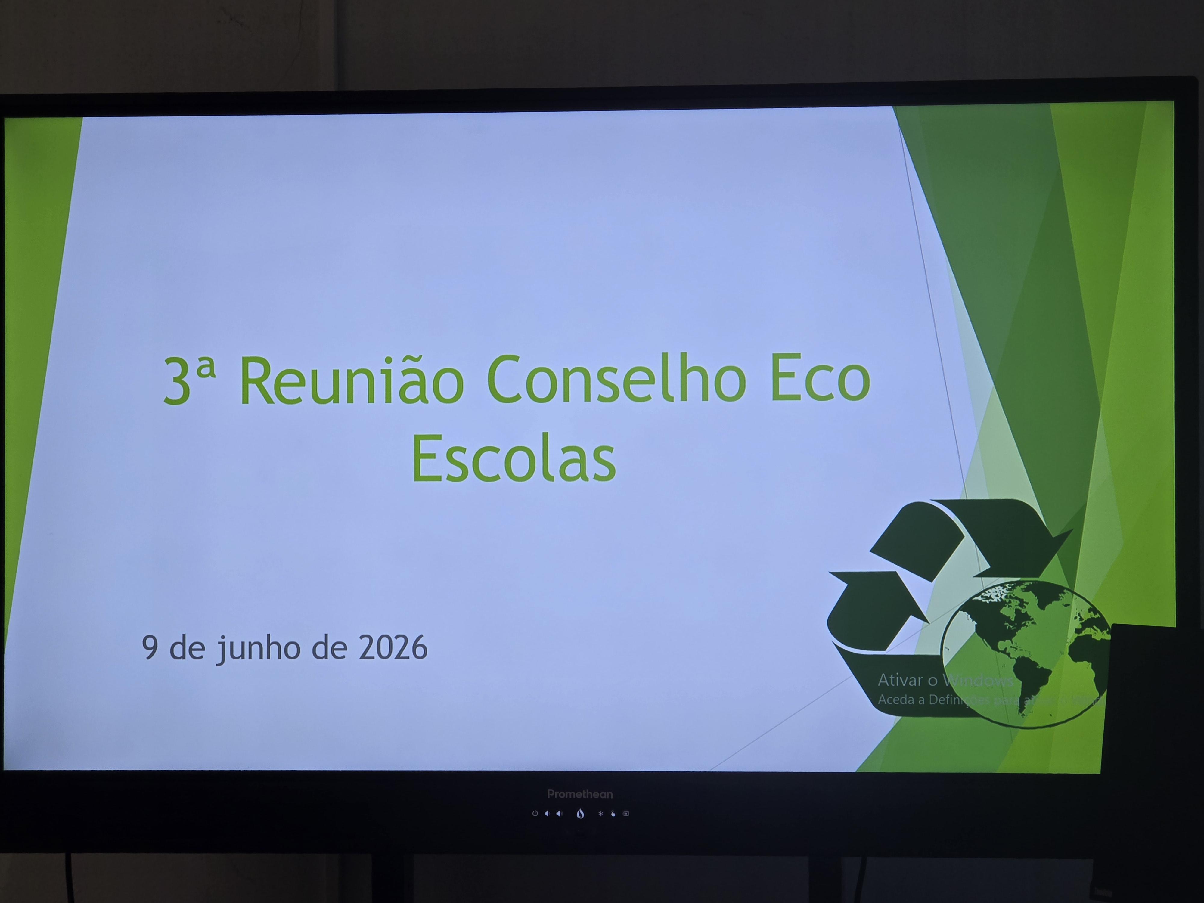 3.ª Reunião do Conselho Eco-Escolas